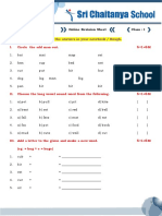 Practice The Answers in Your Notebook / Rough.: Subject: English Online Revision Sheet