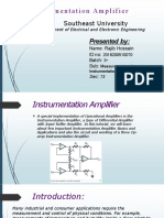 Instrumentation Amplifier: Southeast University