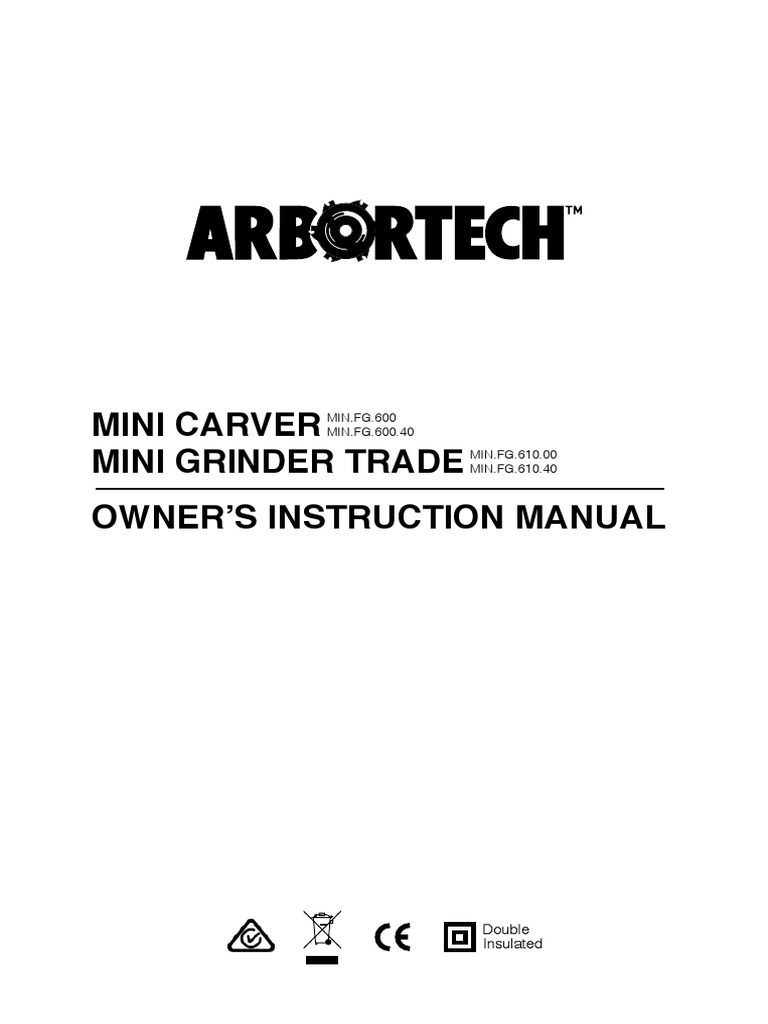 Mini Carver/Grinder Safety Guide | PDF | Grinding (Abrasive Cutting ...