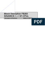 Block Desription Fb283 Sinamics S7-Cpus: Description of Functions Edition 07/2011