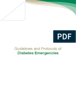 Guidelines and Protocols Of: Diabetes Emergencies