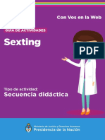 Guía de Actividades Sexting