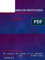 Overview of The Content Theories of Motivation by
