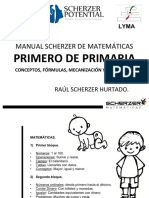 1o GRADO - Manual de Scherzer Primaria MATEMATICAS