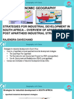 Economic Geog - Strategies For Industrial Development