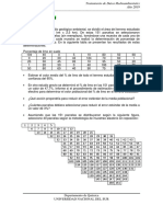 Análisis estadístico de datos medioambientales