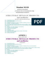 Structural Metallic Products Standards