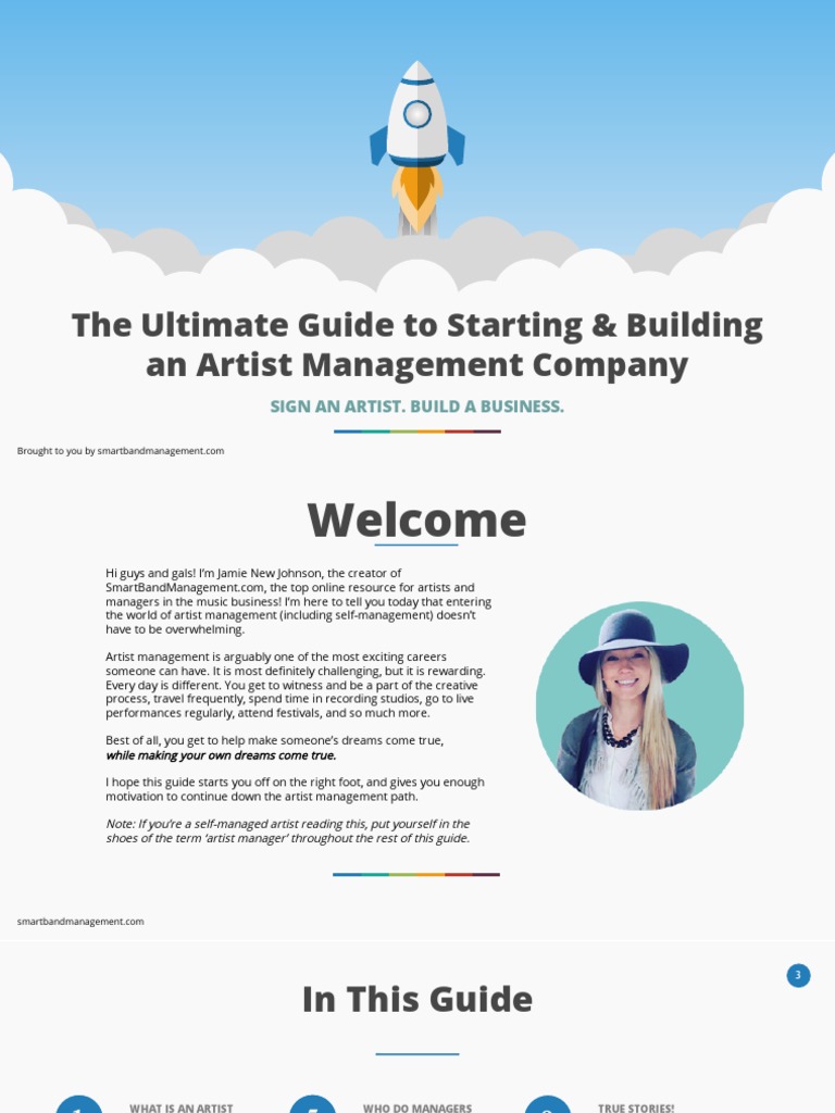 The Ultimate Guide To Starting An Artist Management Company PDF