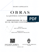 La Justicia Constitucional - Mauro Cappelleti PDF