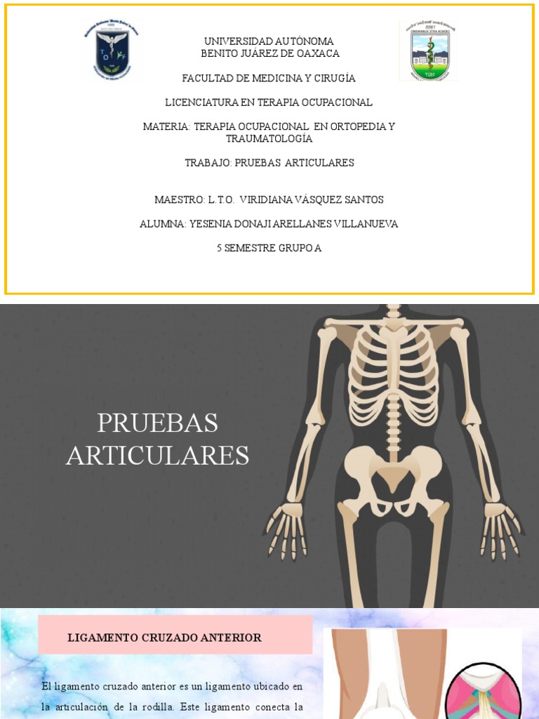 Pruebas de Cajon PDF Rodilla Tobillo