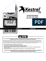 Instruction Manual: Weather & Environmental Meters