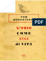 Tom Hodgkinson - Lozio Come Stile Di Vita PDF