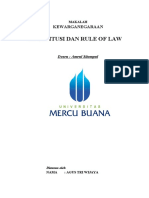 Download MAKALAH KONSTITUSI DAN RULE OF LAW by Agus Trie Wijaya SN47962915 doc pdf