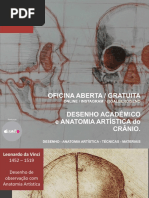 Desenho Acadêmico e Anatomia Artística do Crânio-Prof Galber Rocha