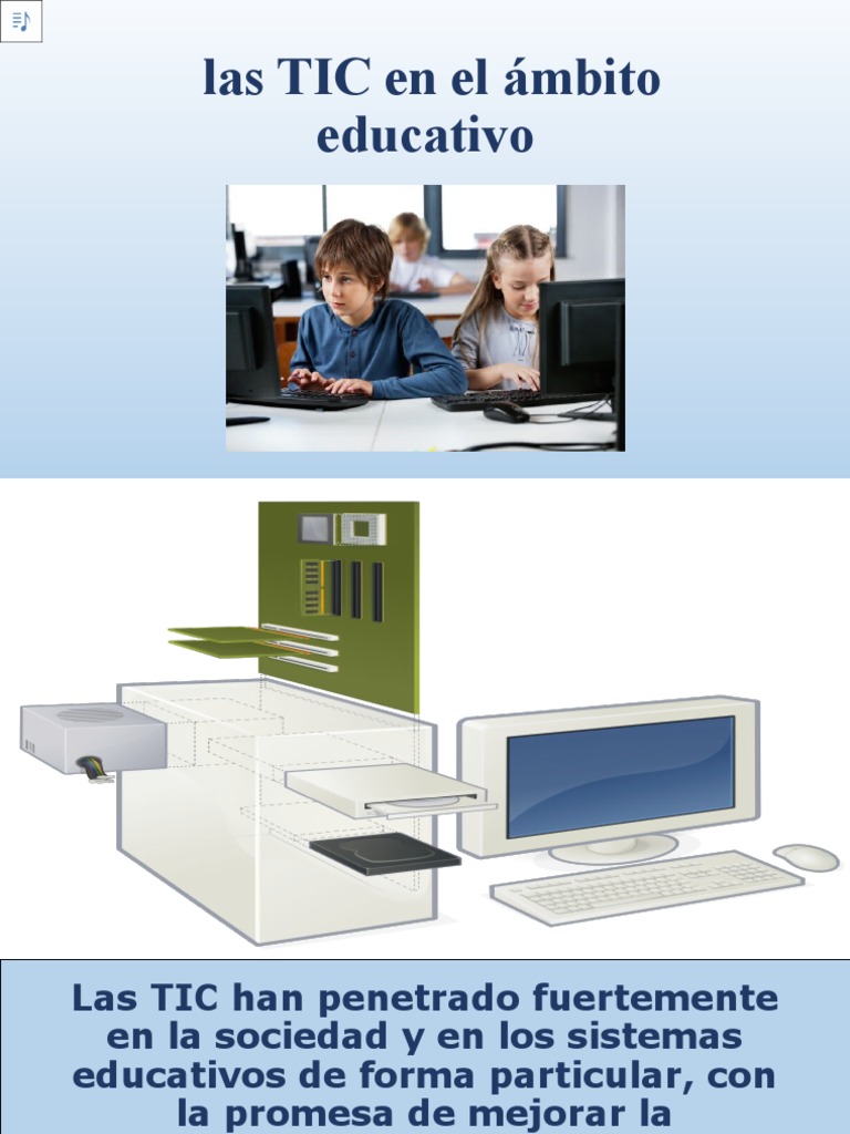 Presentacion Del Uso de Las TIC en La Educacion. | PDF | Tecnología de ...