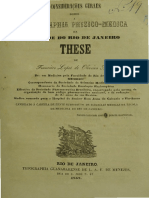 LIVRO - Considerações Geraes Sobre Topografia Phsico-medica Da Cidade Do Rio de Janeiro