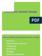 Distribution System Design