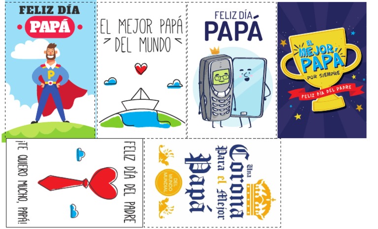 Tarjetas Dia Del Padre 2.3 | PDF