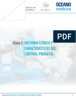 Clase 2. Historia Clínica Perinatal y Características Del Control Prenatal