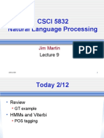 CSCI 5832 Natural Language Processing: Jim Martin
