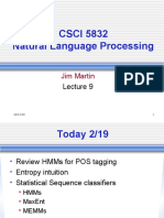 CSCI 5832 Natural Language Processing: Jim Martin