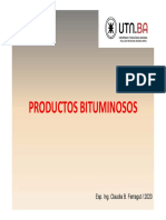 Clase N°6 Productos Bituminosos