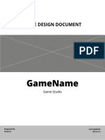 Gamename: Game Design Document