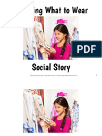 Choosing What To Wear Social Story