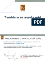 3-Modelos de Transistores para Pequeña Señal