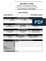 Case Synopsis, ME20-2404, Baker, Nevan