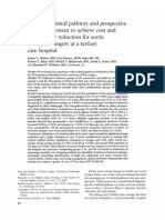 Utiliyi of Clinical Pathway and Prospective Case Management To Achieve Cost and Hospital Stay Reduction