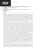 Download On the Contributions of Cognitive Sociology to the Sociological Study of Race by David L Brunsma SN47964281 doc pdf