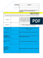 Cronograma Plan de Capacitación 2019