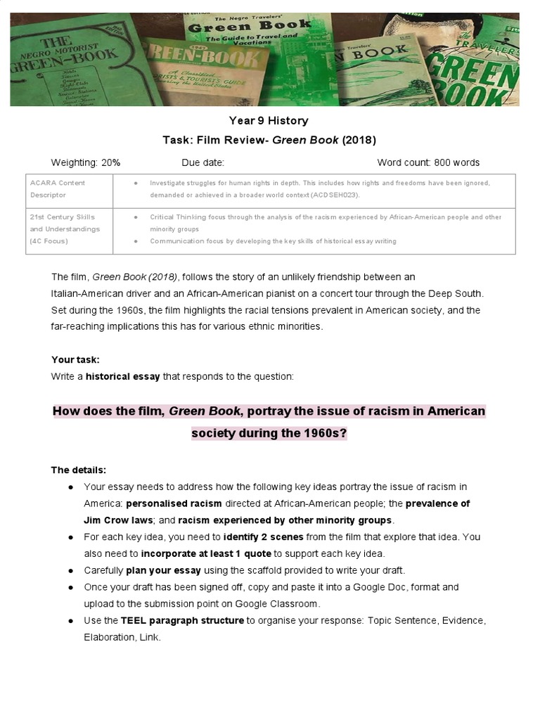 Film Review Green Book 1 PDF