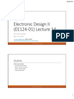 EE124 Lecture 14 Differential Amplifier Mar 16 Spring 2020 PDF