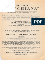 1946 Robinson New Psychiana Lesson 9 PDF