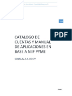 COF418 Catalogo de Cuentas