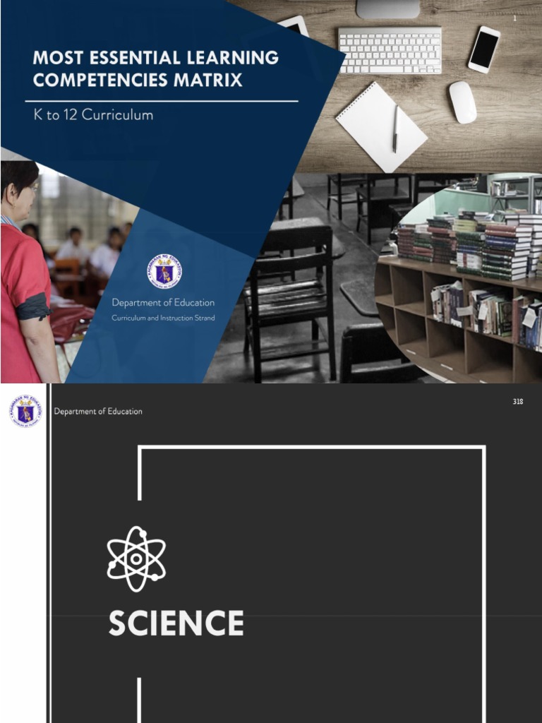 Essential Science Learning Competencies | PDF | Force | Earth