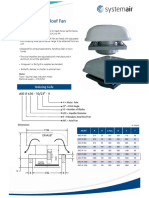 19.1 FRP Axial Roof Fan REV05a