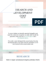Research and Development Cost
