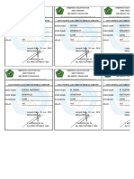 Format Kartu Ujian CAT VIIC