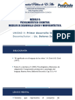 PDF Clase 2 - Módulo 2 - Primer Desarrollo Léxico PDF