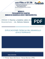 PDF Clase 3 Teorías Del Desarrollo Léxico PDF
