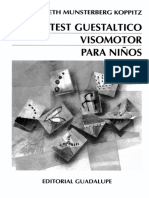 Test Gestaltico Visomotor para Niños - Elizabeth Munsterberg - Libro Oficial 2 PDF