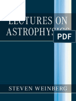 Steven Weinberg - Lectures On Astrophysics-Cambridge University Press (2019)
