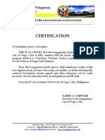 CERTIFICATION DEVISE SOFTWARE DESIGNS AND SOLUTIONS