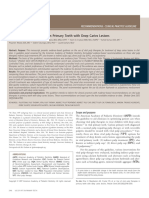 Use of Vital Pulp Therapies in Primary Teeth With Deep Caries Lesions