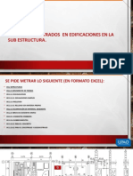 Tarea #01 Metrados en Edificaciones en La Sub Estructura PDF