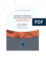 Análisis y Dinámica Del Nuevo PCGE 2020 Por Subcuentas y Su Aplicación Práctica PDF
