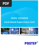 POSTEF - ZXDU CSU501B Centralized Supervision Unit